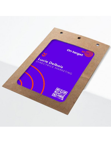 CF50 PORTABADGE A6 CARTONCINO