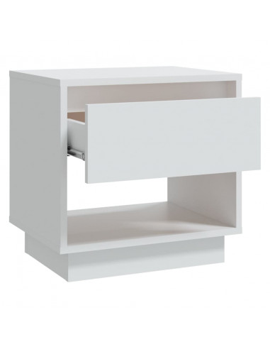 Comodini 2 pz Bianchi 45x34x44 cm in Truciolato