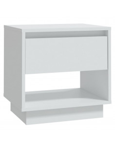 Comodino Bianco 45x34x44 cm in Truciolato