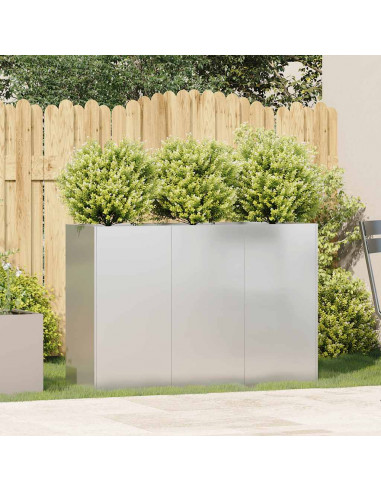 Fioriera 120x40x80 cm in Acciaio Inox