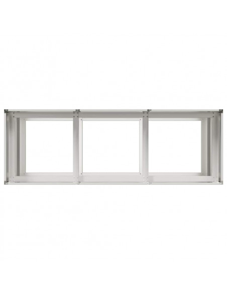 Fioriera 120x40x80 cm in Acciaio Inox