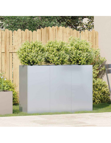 Fioriera 120x40x80 cm in Acciaio Zincato