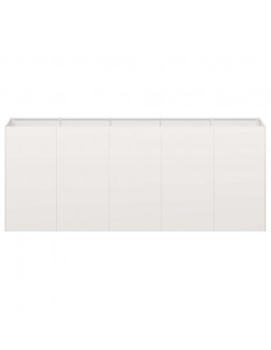 Fioriera 200x40x80 cm in Acciaio Inox