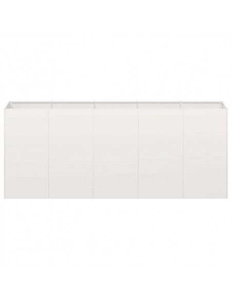 Fioriera 200x40x80 cm in Acciaio Inox