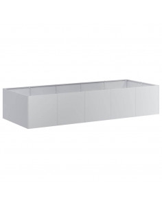 Fioriera 200x80x40 cm in Acciaio Zincato