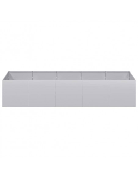 Fioriera 200x80x40 cm in Acciaio Zincato