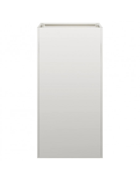 Fioriera 40x40x80 cm in Acciaio Inox