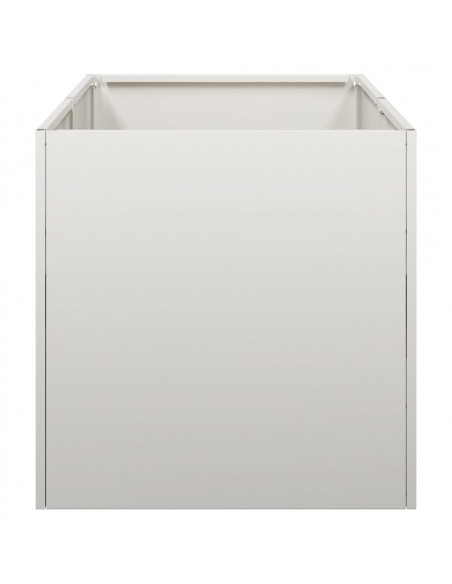 Fioriera 40x80x40 cm in Acciaio Inox