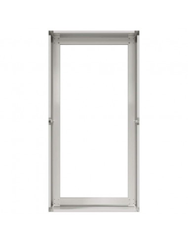 Fioriera 40x80x40 cm in Acciaio Inox