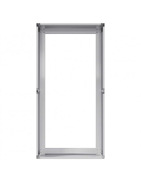 Fioriera 40x80x40 cm in Acciaio Zincato