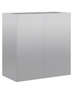 Fioriera 80x40x80 cm in Acciaio Zincato