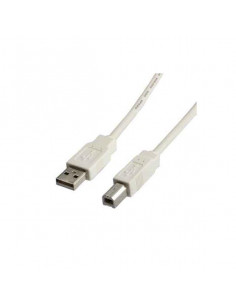 ITB USB 2.0 A/B M/M 1.8m cavo USB 1,8 m USB A USB B Bianco