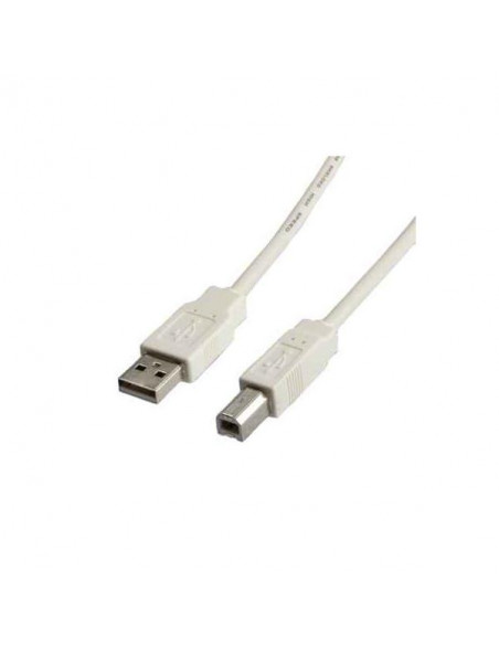 ITB USB 2.0 A/B M/M 1.8m cavo USB 1,8 m USB A USB B Bianco