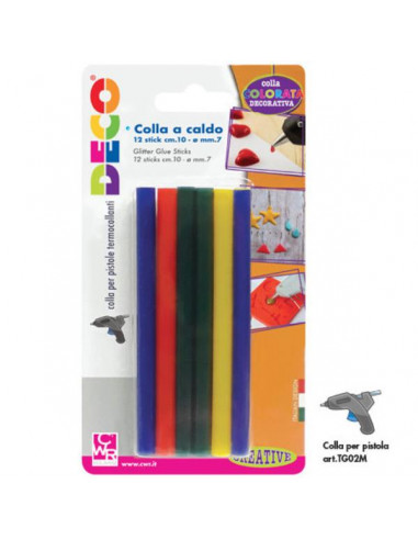 KIT PISTOLA COLLA CALDO+COLLA