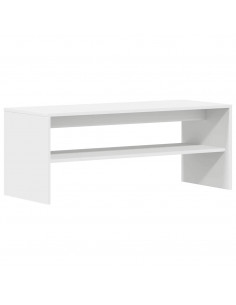 Mobile Porta TV Bianco 100x40x40 cm in Legno Multistrato