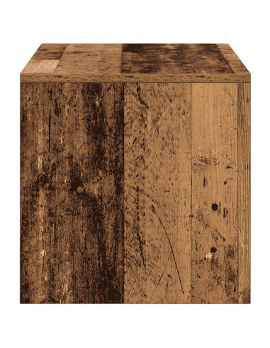 Mobile Porta TV Legno Vecchio 100x40x40 cm in Truciolato