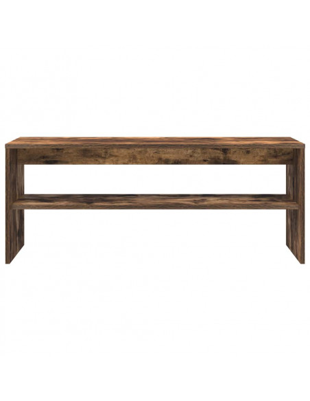 Mobile Porta TV Rovere Fumo 100x40x40 cm in Legno Multistrato