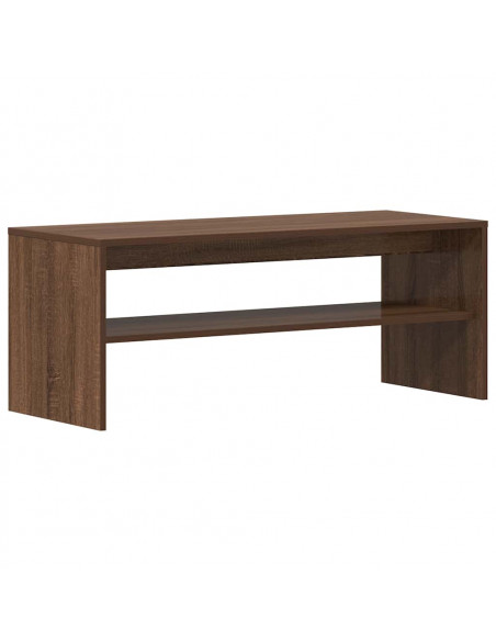 Mobile Porta TV Rovere Marrone 100x40x40cm in Legno Multistrato