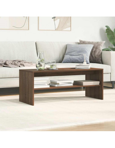 Mobile Porta TV Rovere Marrone 100x40x40cm in Legno Multistrato