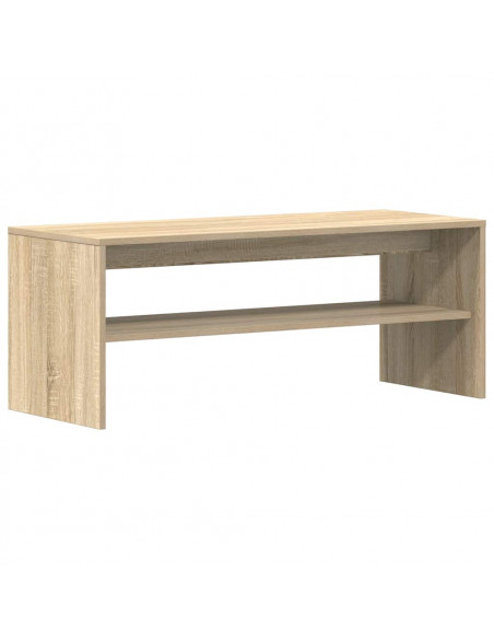 Mobile Porta TV Rovere Sonoma 100x40x40 cm in Legno Multistrato