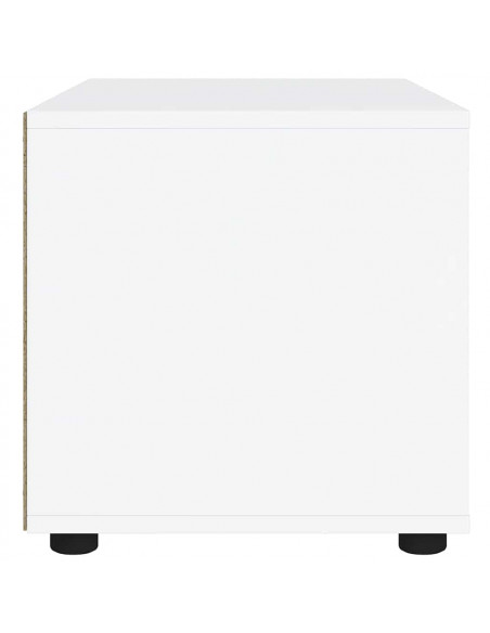 Mobile TV VISNES Bianco 60x40x38 cm in Legno Multistrato