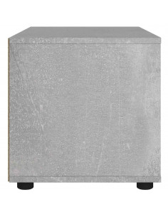 Mobile TV VISNES Grigio Cemento 60x40x38 cm Legno Multistrato