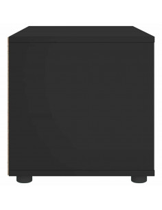 Mobile TV VISNES Nero 100x40x38 cm in Legno Multistrato