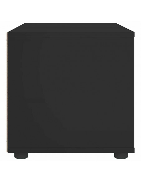 Mobile TV VISNES Nero 100x40x38 cm in Legno Multistrato
