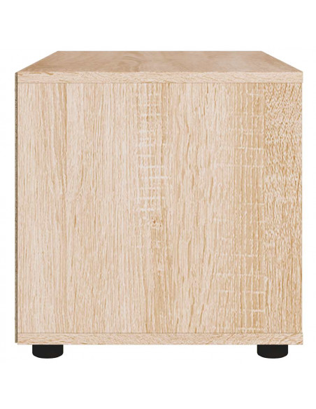 Mobile TV VISNES Rovere Sonoma 100x40x38 cm Legno Multistrato