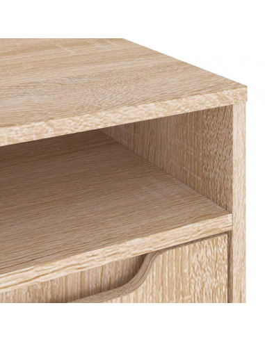 Mobile TV VISNES Rovere Sonoma 100x40x38 cm Legno Multistrato