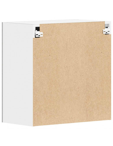 Pensile da Cucina Grigio Cemento 60x31x60 cm Legno Multistrato