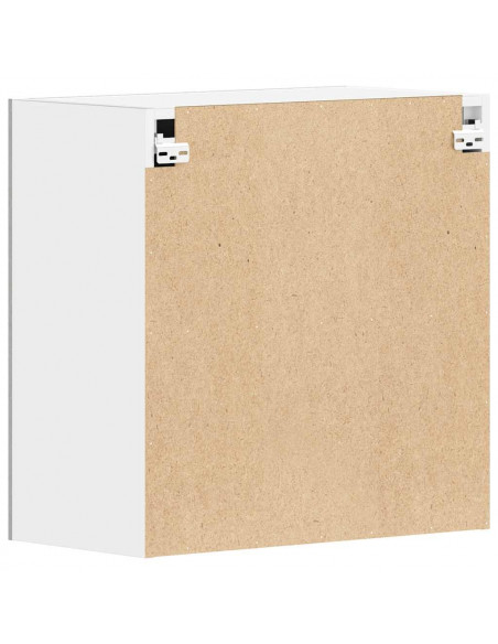 Pensile da Cucina Grigio Cemento 60x31x60 cm Legno Multistrato
