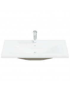 Set Mobili da Bagno 4 pz Legno Antico in Legno Multistrato