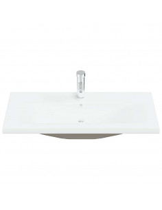 Set Mobili da Bagno 4 pz Rovere Artigianale Legno Multistrato