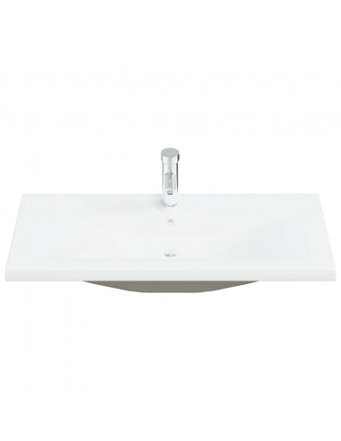 Set Mobili da Bagno 4 pz Rovere Artigianale Legno Multistrato