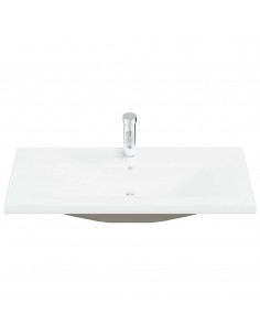 Set Mobili da Bagno 5 pz Legno Antico in Legno Multistrato