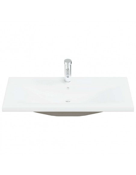 Set Mobili da Bagno 5 pz Rovere Artigianale Legno Multistrato