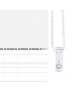 Tenda a Rullo Zebra Larghezza Tessuto 160,9 cm Poliestere