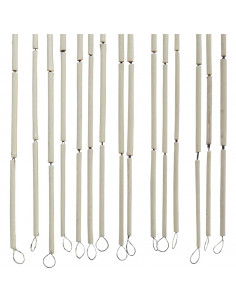 Tenda Antimosche per Porte Stampa Bambù 100x220 cm Bambù