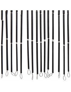 Tenda Antimosche per Porte Stampa Palma 100x220 cm Bambù