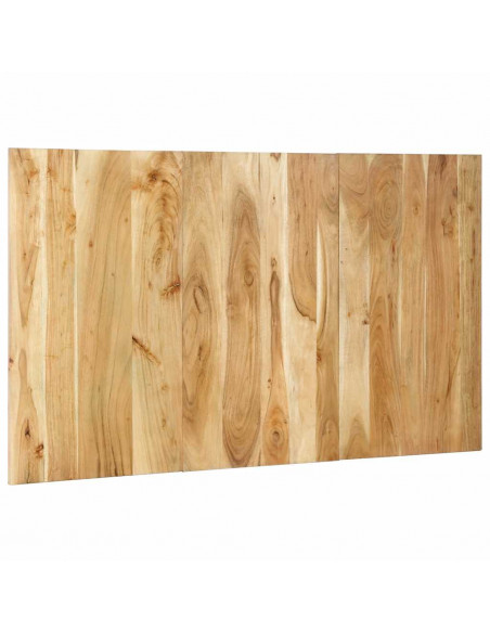 Testiera 140 cm in Legno Massello di Acacia