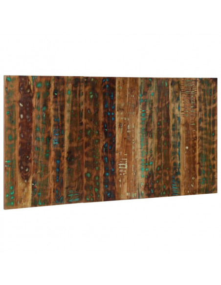 Testiera Multicolore 160 cm in Legno Massello Recupero