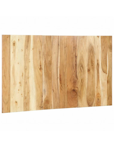 Testiera 140 cm in Legno Massello di Acacia