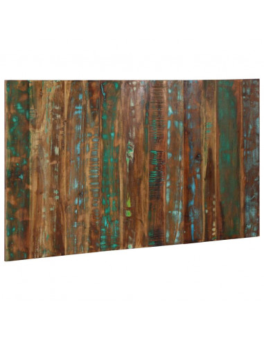 Testiera Multicolore 140 cm in Legno Massello Recupero