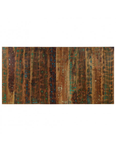 Testiera Multicolore 160 cm in Legno Massello Recupero
