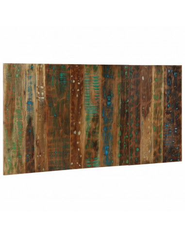 Testiera Multicolore 160 cm in Legno Massello Recupero