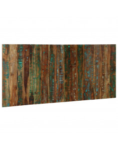 Testiera Multicolore 180 cm in Legno Massello Recupero 2