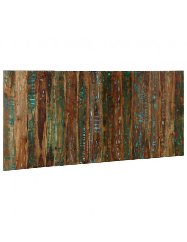 Testiera Multicolore 180 cm in Legno Massello Recupero