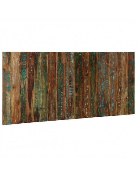 Testiera Multicolore 180 cm in Legno Massello Recupero