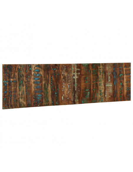 Testiera Multicolore 180 cm in Legno Massello Recupero